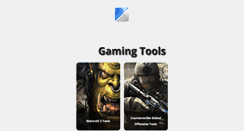 Desktop Screenshot of gaming-tools.com
