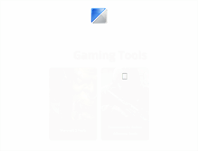 Tablet Screenshot of gaming-tools.com